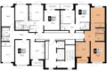 Mieszkanie 2 pokoi 59 m² South-Western Administrative Okrug, Rosja