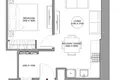 Appartement 2 chambres 53 m² Doubaï, Émirats arabes unis