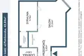 Apartamento 2 habitaciones 43 m² Lodz, Polonia
