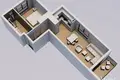 1 bedroom apartment 47 m² Tivat, Montenegro