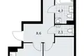 Apartamento 2 habitaciones 55 m² Troitsk, Rusia