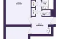 Квартира 2 комнаты 49 м² Минск, Беларусь