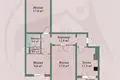 3 room apartment 72 m² Minsk, Belarus