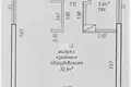 Apartamento 2 habitaciones 46 m² Minsk, Belarús