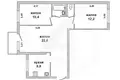 Apartamento 3 habitaciones 61 m² Brest, Belarús