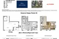 Mieszkanie 2 pokoi 43 m² Mińsk, Białoruś