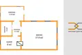 Haus 43 m² Stankauski sielski Saviet, Belarus