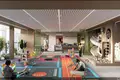 Residential complex New Provenza Residences with a roof-top swimming pool and a panoramic view in the prestigious area of JVC, Dubai, UAE