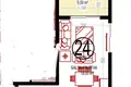 1 bedroom apartment 47 m² Mahmutlar, Turkey