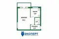 1 room apartment 31 m² Minsk, Belarus