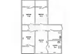4 room apartment 80 m² Muchaviecki sielski Saviet, Belarus