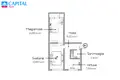 2 room apartment 47 m² Vilnius, Lithuania