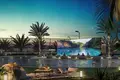 Complejo residencial New residence Hammock Park with swimming pools, a lagoon and a sandy beach, Wasl Gate, Dubai, UAE