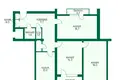 3 room apartment 77 m² Hantsavichy, Belarus