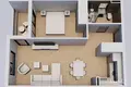 1 bedroom apartment 47 m² Tivat, Montenegro