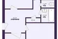 Apartamento 3 habitaciones 58 m² Maladetchna, Belarús