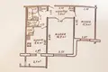 Квартира 2 комнаты 52 м² Гомель, Беларусь