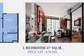 Mieszkanie 1 pokój 36 m² Choeng Thale, Tajlandia