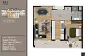 Квартира 2 комнаты 90 м² Мезитли, Турция