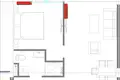 Квартира 1 спальня 57 м² Тбилиси, Грузия