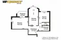Квартира 2 комнаты 58 м² Минск, Беларусь