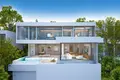 Complexe résidentiel New complex of furnished villas with swimming pools and panoramic views, Samui, Thailand