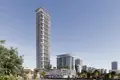 Complejo residencial New Skyhills Residence 2 with swimming pools, a restaurant and a viewpoint, JVC, Dubai, UAE