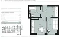 1 bedroom apartment 28 m² Kopisca, Belarus