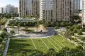 Wohnkomplex New high-rise residence Valo with a swimming pool and a garden, Dubai Creek Harbour, Dubai, UAE