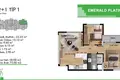 2 bedroom apartment 74 m² Mezitli, Turkey