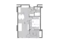 Mieszkanie 2 pokoi 45 m² Batumi, Gruzja