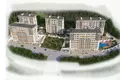Residential complex New residence with parks and a swimming pool close to a metro station, Istanbul, Turkey