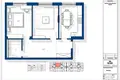 Квартира 2 комнаты 72 м² Ташкент, Узбекистан