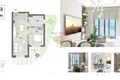 1 bedroom apartment 45 m² Becici, Montenegro