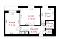 Wohnung 2 zimmer 50 m² Assipowitschy, Weißrussland