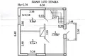 Casa 55 m² Kalodziscanski sielski Saviet, Belarús