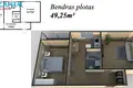 2 room apartment 49 m² Klaipeda, Lithuania