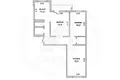 3 room apartment 81 m² Brest, Belarus