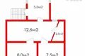 Haus 36 m² Dziamidavicki sielski Saviet, Weißrussland