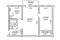 Apartamento 2 habitaciones 45 m² Minsk, Belarús