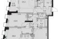 Mieszkanie 4 pokoi 99 m² Moskwa, Rosja