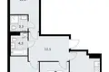 Квартира 3 комнаты 71 м² район Троицк, Россия