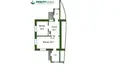 Wohnung 47 m² Hudy, Belarus