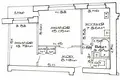 Квартира 2 комнаты 50 м² Белоозёрск, Беларусь