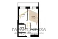 Apartamento 1 habitación 43 m² Muhavecki selski Savet, Belarús