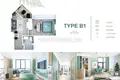 Wohnung 1 Schlafzimmer 39 m² Ban Bang Thao, Thailand