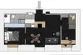 2 bedroom apartment 45 m² Warsaw, Poland