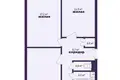 Mieszkanie 3 pokoi 61 m² Soligorsk, Białoruś