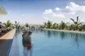 Complejo residencial New residence Pearl House 2 with a swimming pool and a garden, JVC, Dubai, UAE