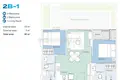 Wohnung 2 Schlafzimmer 46 m² Choeng Thale, Thailand